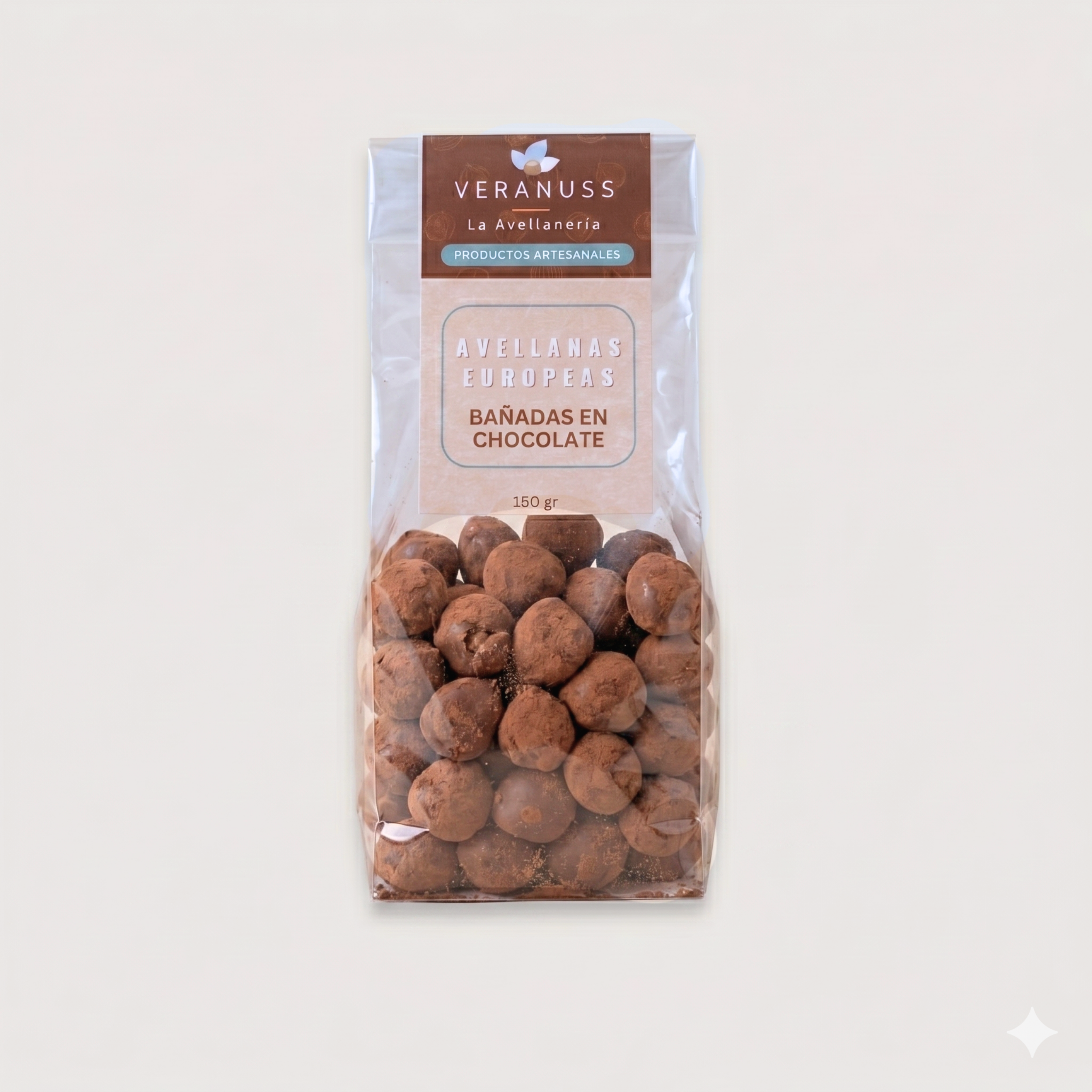 Avellanas Bañadas en Chocolate