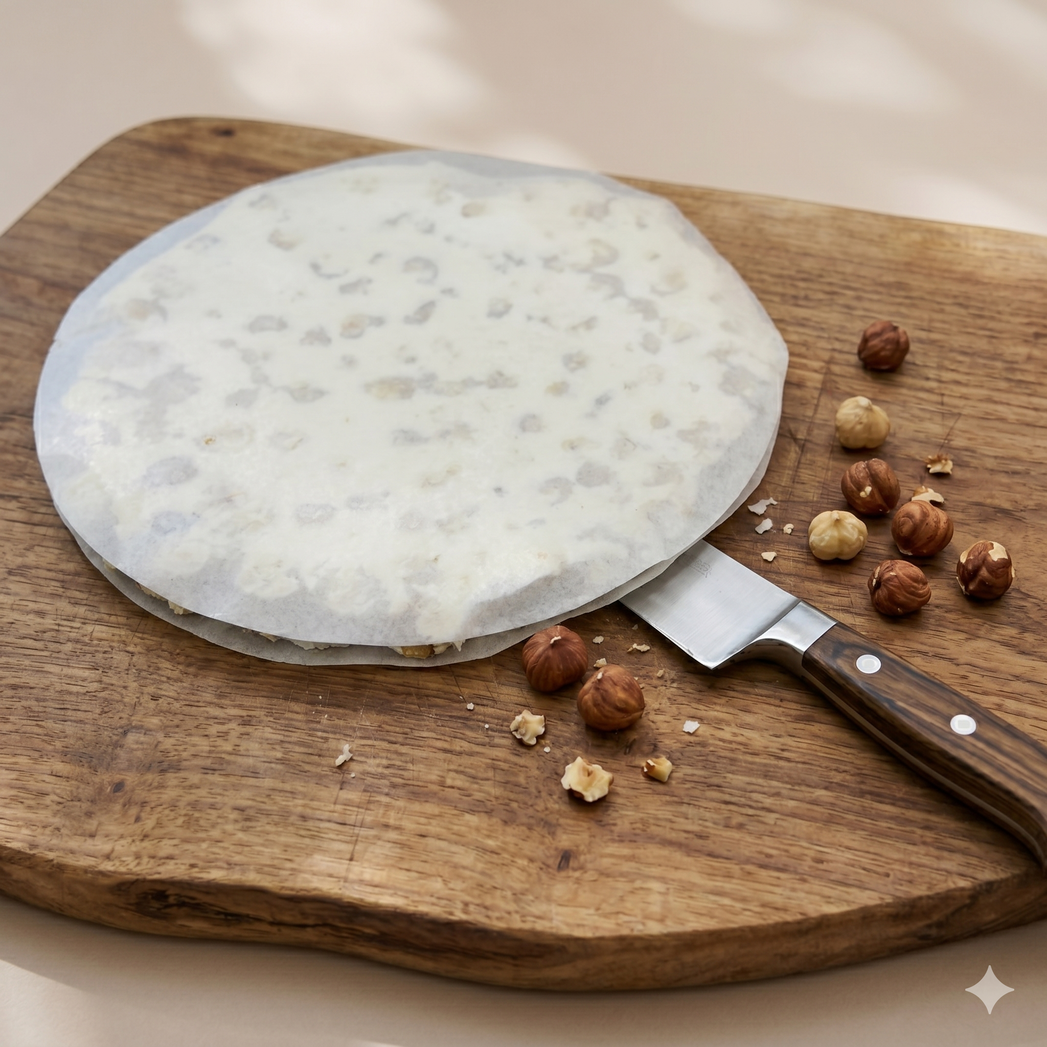 TORTA TURRÓN DE AVELLANA